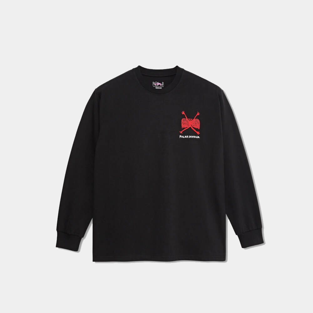 Polar Welcome To The New Age LS Tee, black - Image 2