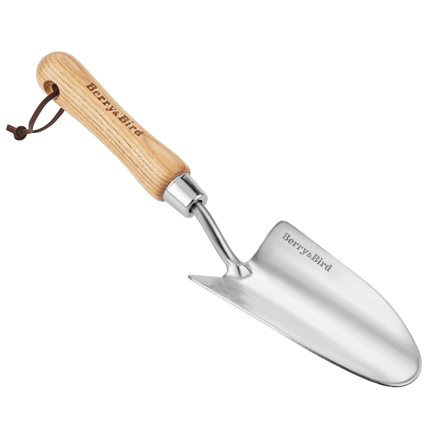 Stainless Steel Trowel with Ash Wood Handle