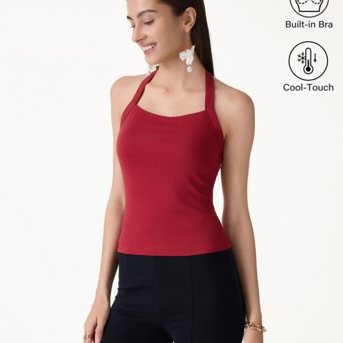 Schickes Neckholder-Bustier